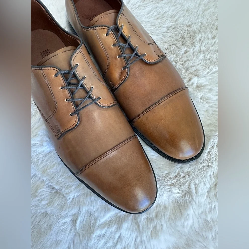 NEW Allen Edmonds Lexington Oxford Dress Shoes Men’s 10.5 D Leather Lace Up‎